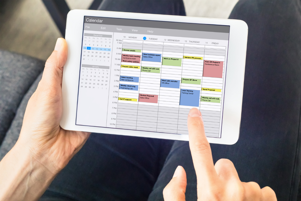 Calendar planning productivity tips Red Platypus