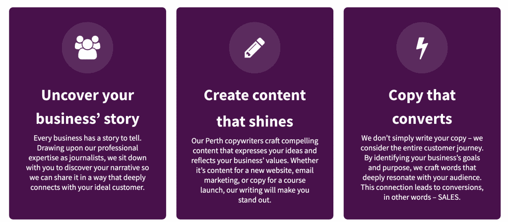 Red Platypus homepage what content should be on your homepage